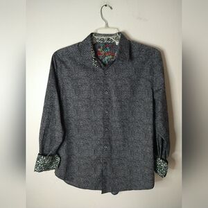 Robert Graham Classic Fit Long Sleeve Shirt Men's Large